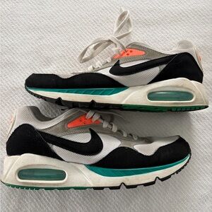 Nike Air Max with Black and Teal Highlights